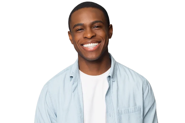 Man with jaw pain